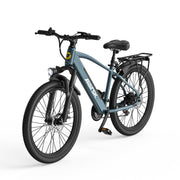 Electric bicycle on a white background