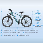 bike dimension 